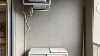 【お掃除】ベランダ 鳩のフン